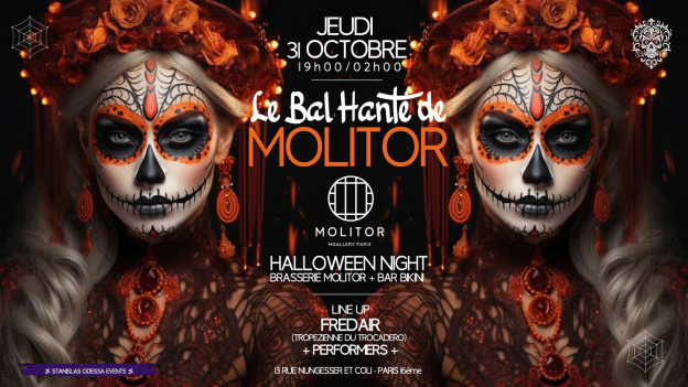 Halloween 2024 à l'Hôtel Molitor : food, cocktails, DJ sets et cracheurs de feu dans le 16e