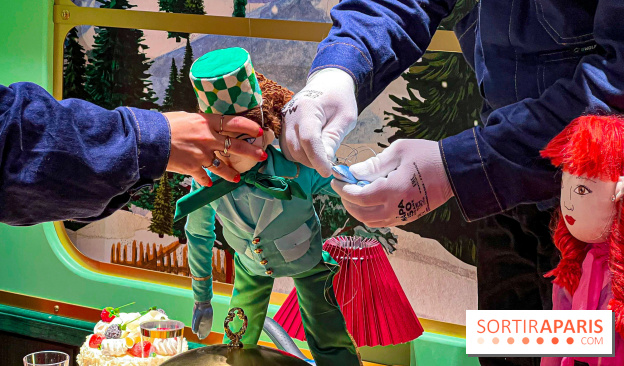 Printemps Haussmann : notre interview du marionnettiste et de la scénographe des vitrines de Noël