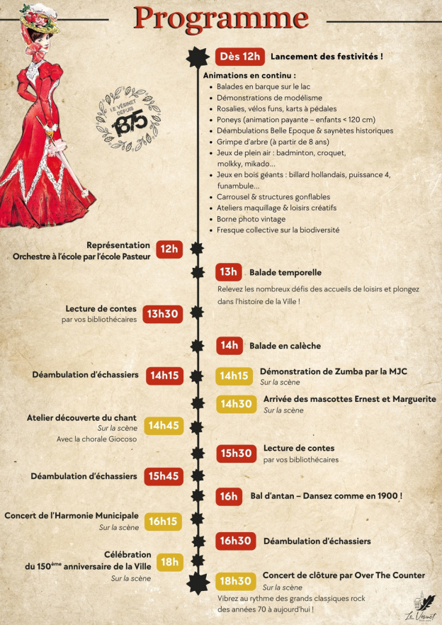 Fête de la Marguerite 2025 au Vésinet (78) :