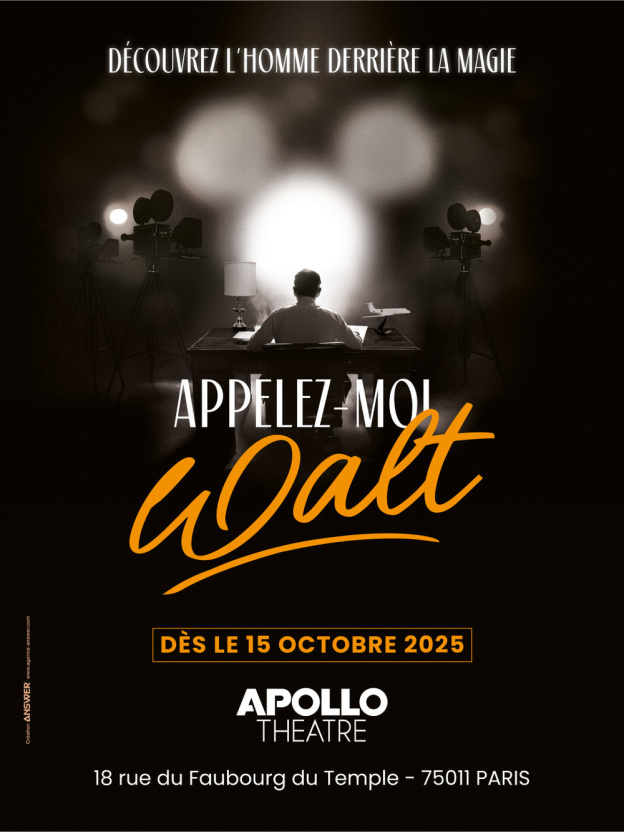 Appelez-moi Walt : une pièce sur l'intimité du fondateur de Disney à l’Apollo Théâtre à Paris