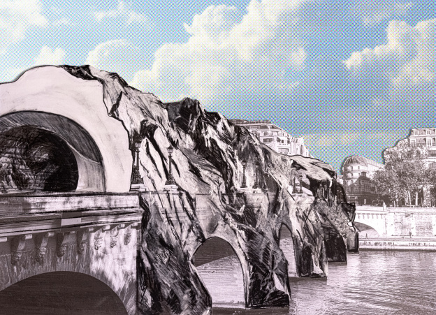 JR va transformer le Pont Neuf en grotte éphémère en hommage à Christo et Jeanne-Claude en juin 2026