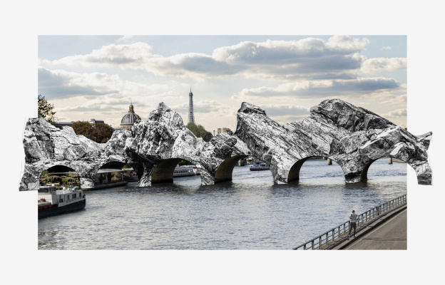 JR va transformer le Pont Neuf en grotte éphémère en hommage à Christo et Jeanne-Claude en juin 2026