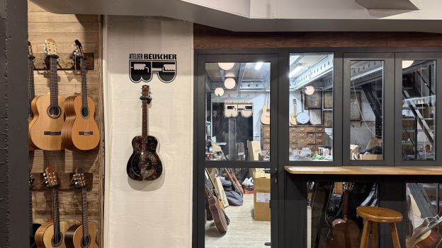 Paul Beuscher à Paris : l’adresse culte des musiciens rouvre avec guitares, concerts et studios