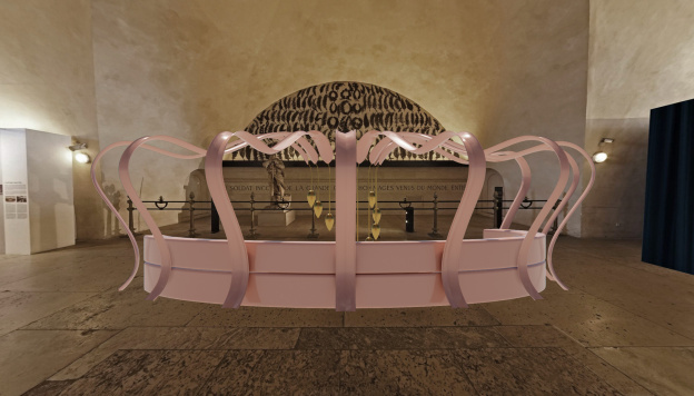 Cette exposition d'art contemporain investit les entrailles de l’Arc de Triomphe en septembre