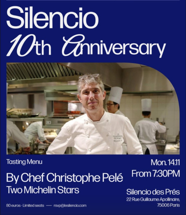 Christophe Pelé et la Femme, 2 soirées pour célébrer les 10 ans du Silencio, au Silencio des Prés