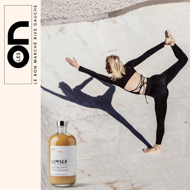 Dry January : cours de yoga avec l'ex Miss France Alexandra Rosenfeld, à la Grande Épicerie de Paris