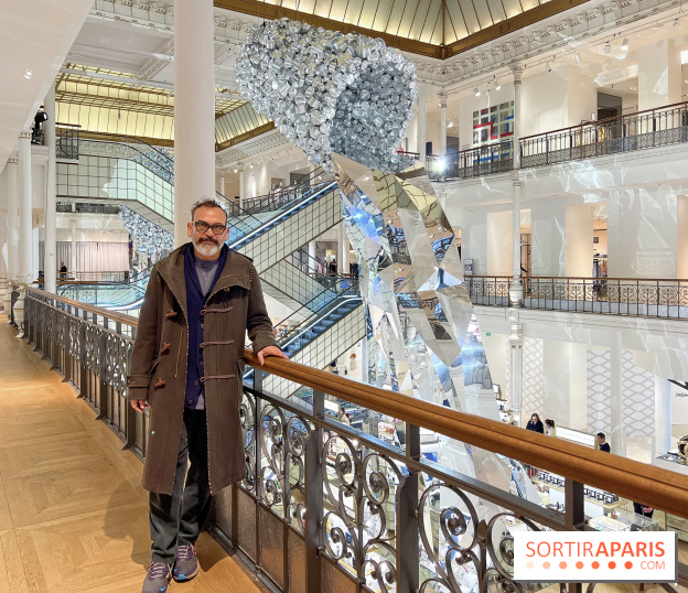 Sangam : l'installation monumentale de Subodh Gupta au Bon Marché Rive Gauche