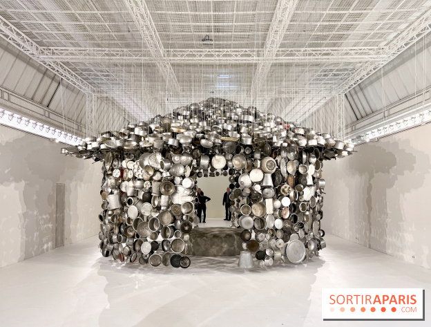Sangam : l'installation monumentale de Subodh Gupta au Bon Marché Rive Gauche