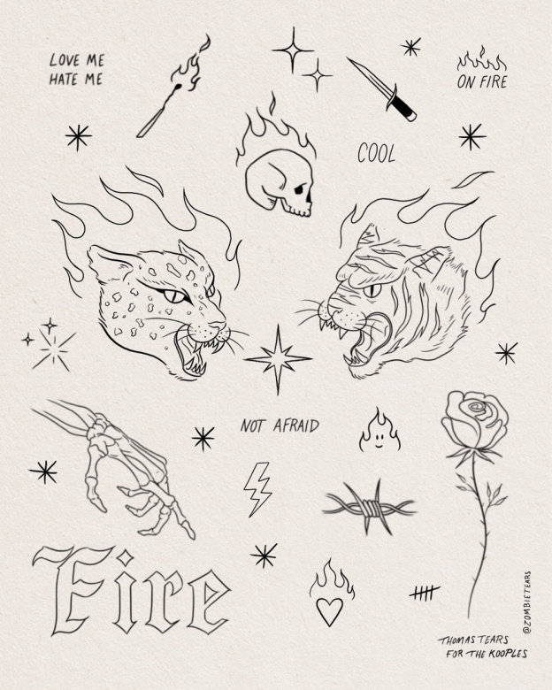 Des sessions gratuites de Flash Tattoo dans le flagship The Kooples sur les Champs Élysées