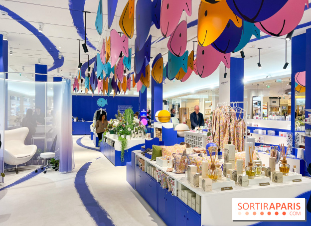 Comme Un Poisson Dans L'Eau, la nouvelle exposition 100% bien-être du Bon Marché Rive Gauche