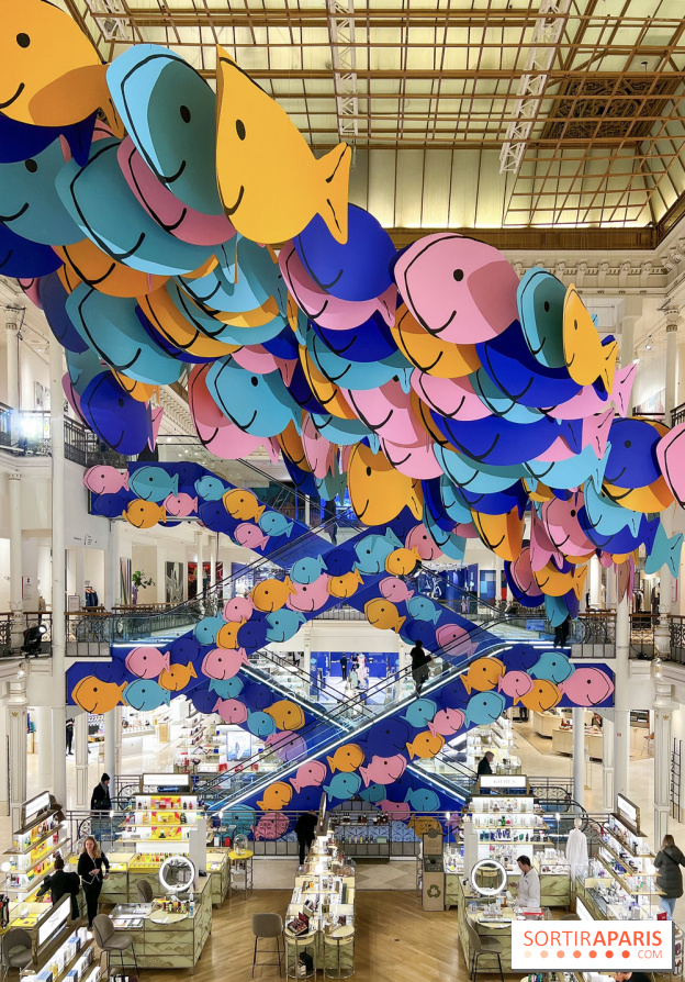Comme Un Poisson Dans L'Eau, la nouvelle exposition 100% bien-être du Bon Marché Rive Gauche