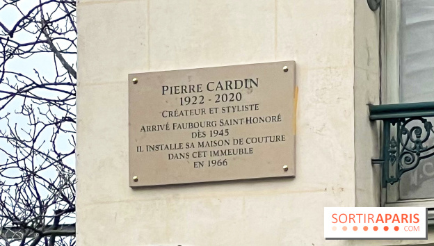 Paris a dévoilé une plaque commémorative en hommage au couturier Pierre Cardin