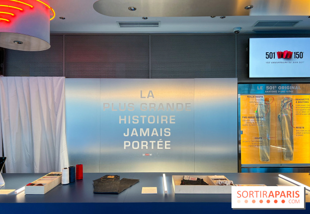 Anniversaire du Levi's 501 : une œuvre en denim à découvrir Place de la République