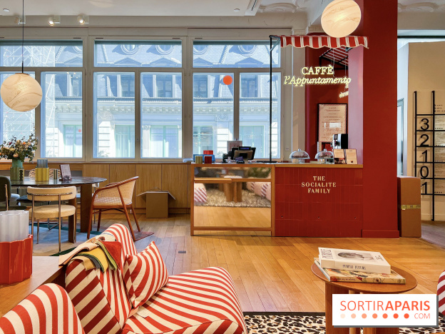 Caffè L'Appuntamento : le premier coffee shop signé The Socialite Family, au Bon Marché Rive Gauche