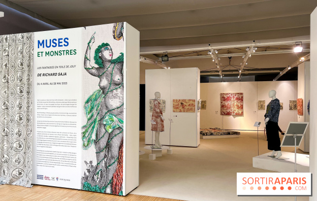 Muses et Monstres, l'exposition brodée au Musée de la Toile de Jouy