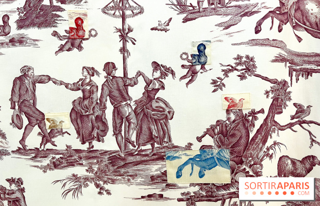 Muses et Monstres, l'exposition brodée au Musée de la Toile de Jouy