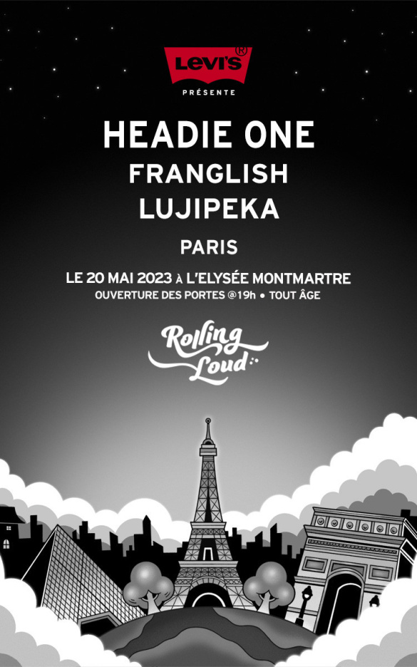 Anniversaire du Levi's 501 : concert d'Headie One, Lujipeka & Franglish pour les 150 ans du jean