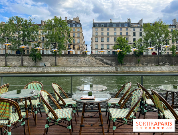 Sena, la nouvelle terrasse face à l'Île Saint Louis : pizzas, Spritzeria, rooftop et pop up stores