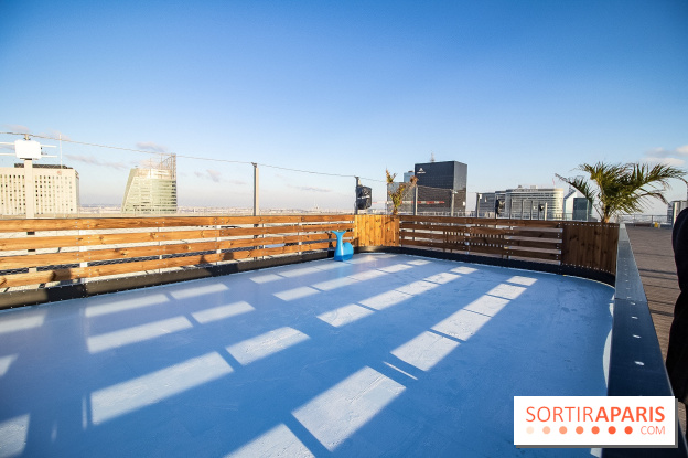 La Patinoire de Noël de la Grande Arche