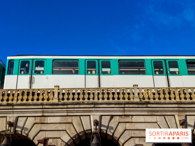 visuel Paris - transport - métro aérien - ligne 6