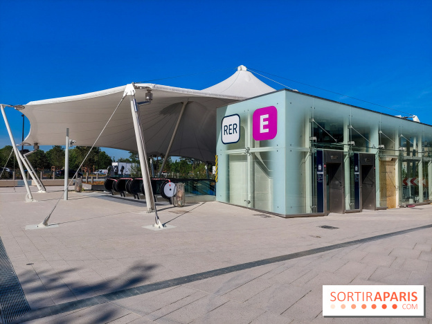 visuel Paris - Transport - Gare RER - RER E