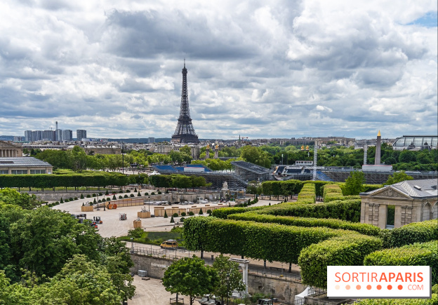 visuel Paris visuel  -  Tuileries - Concorde - tour eiffel