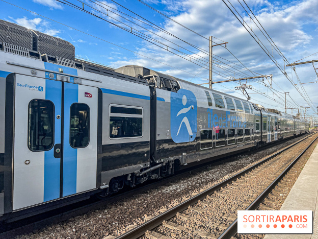 visuel Paris visuel  - train - transport - grève - sncf - Île-de-France mobilité - rer