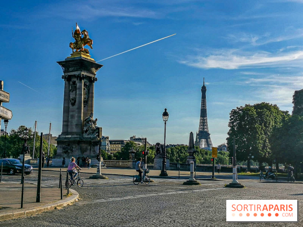 Visuel Paris Seine pont Alexandre III Tour Eiffel