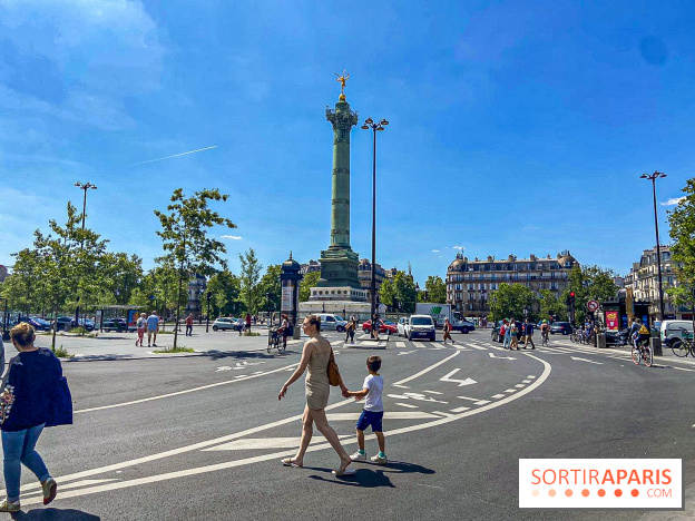 Visuel Paris Place de la Bastille, colonne de Juillet