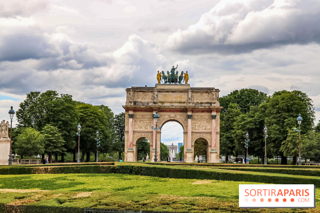 Visuel Paris arc carrousel Louvre
