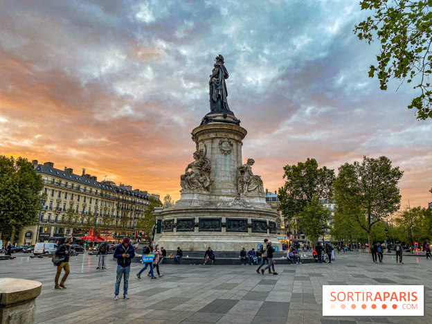 Visuel Paris, Place de la République