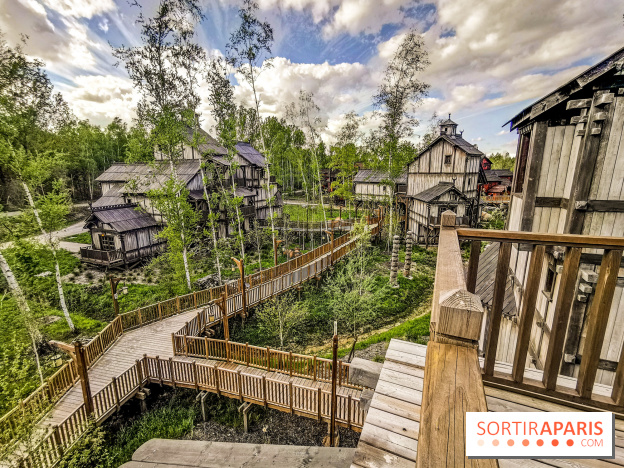 Cité Suspendue, le nouvel hôtel 2018 du Parc Astérix : nos photos