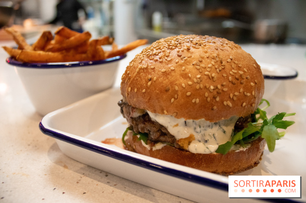Halle Quatre : le burger du chef