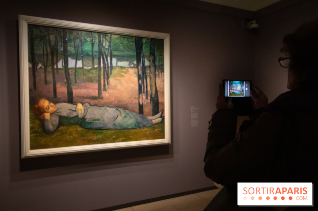 Madeleine au Bois d’amour, Emile Bernard, 1894 - exposition le Talisman de Sérusier au Musée d'Orsay