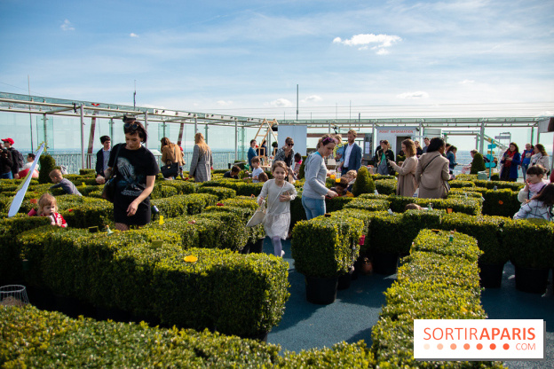 Chasse aux oeufs de Pâques sur le rooftop de la Tour Montparnasse : nos photos