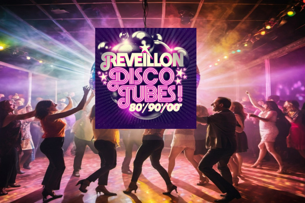 Réveillon DISCO TUBES 80’ 90’ 00’ : formule tout inclus, buffet, boissons et super fête au Tiki Playa !