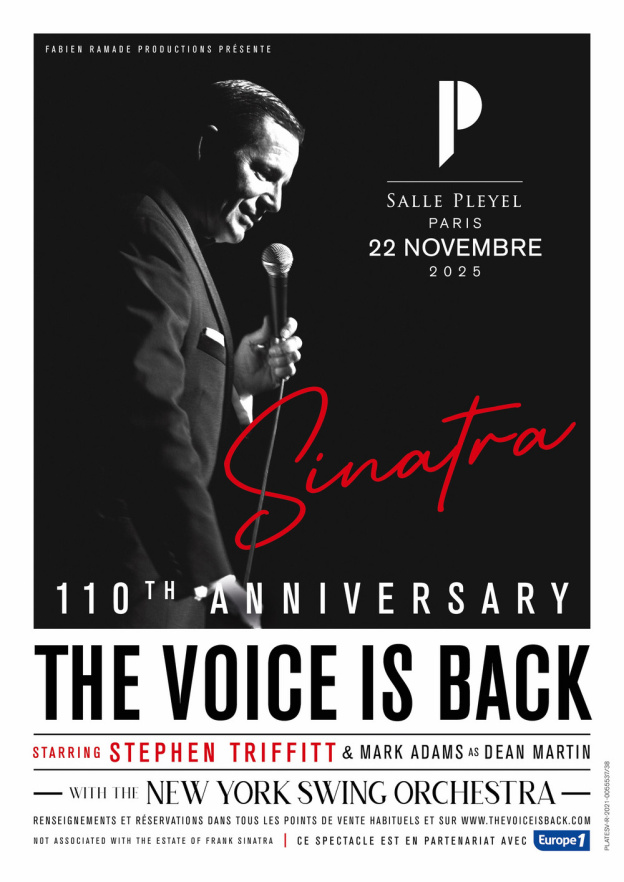 The Voice is Back à la Salle Pleyel : Frank Sinatra ressuscité à Paris