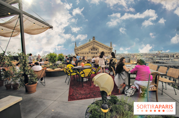 Créatures : le restaurant éphémère sur la terrasse des Galeries Lafayette, les photos