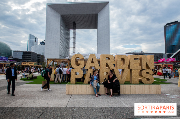 Garden Parvis à La Défense, les photos