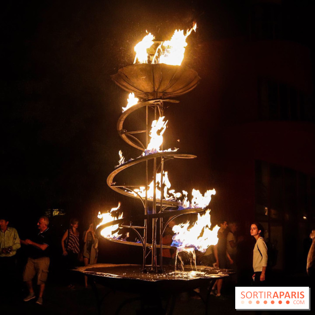 Installation de Feu à la Villette