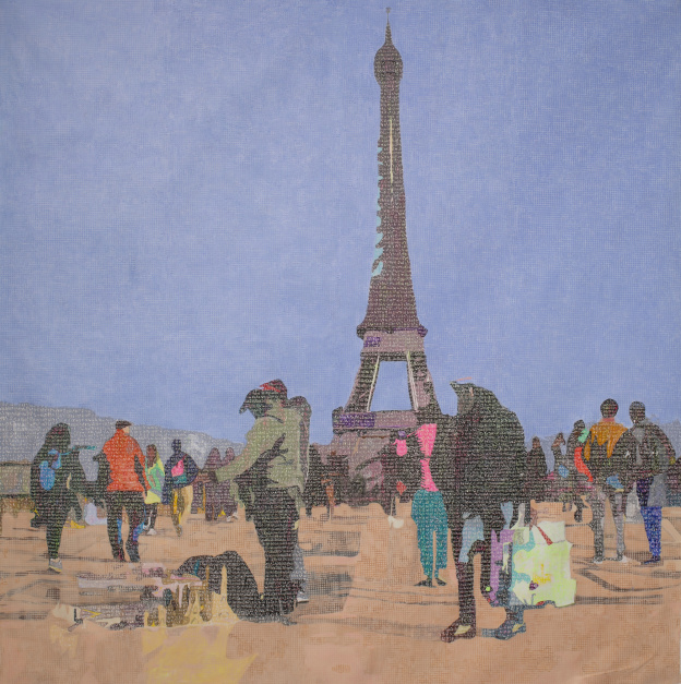 Alioune Diagne expose ses Perceptions Paris