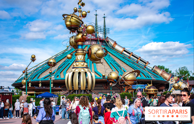 Visuels Disneyland Paris Discoveryland Space Mountain Orbitron