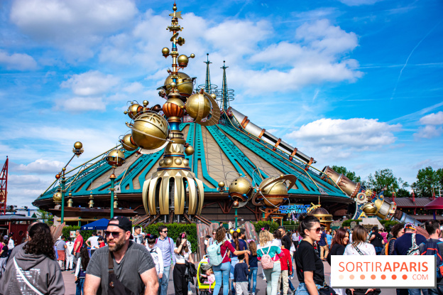 Visuels Disneyland Paris - Discoveryland Space Mountain Orbitron