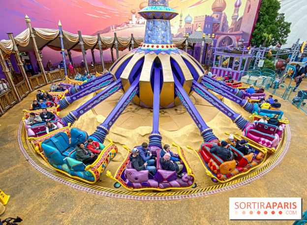 Visuels Disneyland Paris - Aladdin Flying Carpet