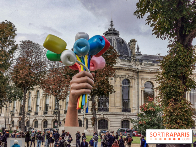 Le Bouquet de Tulipes de Jeff Koons à Paris