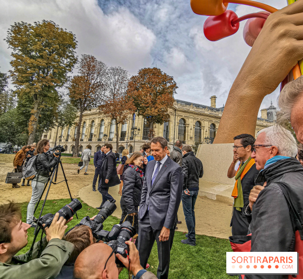 Le Bouquet de Tulipes de Jeff Koons à Paris