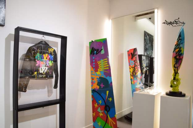 Exposition Cyril Kongo à la boutique Montaigne Market