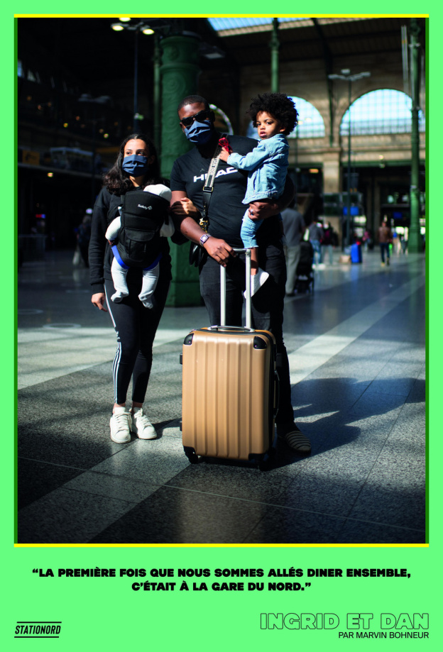 Marvin Bonheur, l'exposition gratuite à la Gare du Nord