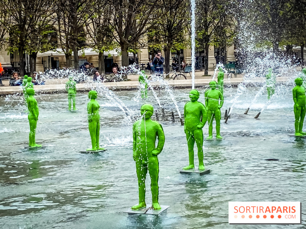 Les hommes de Bessines de Fabrice Hyber, l'exposition en plein air à voir au Palais Royal