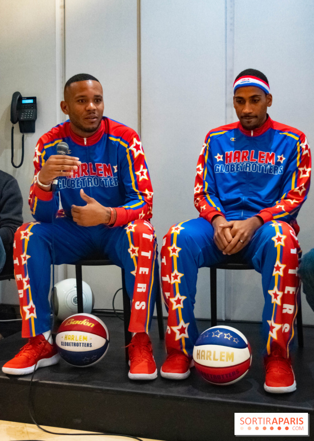 Harlem Globetrotters : Animal Hyche et Zeus McClurkin